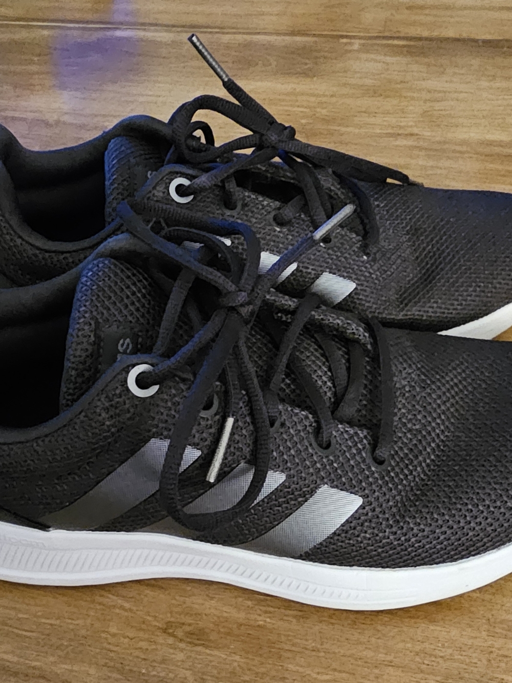 Women's Adidas Black Athletic Sneakers Sz 8.5